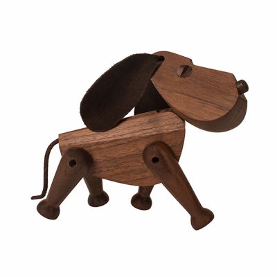 Bobby Holzfigur Hund Architectmade EINZELSTÜCK
